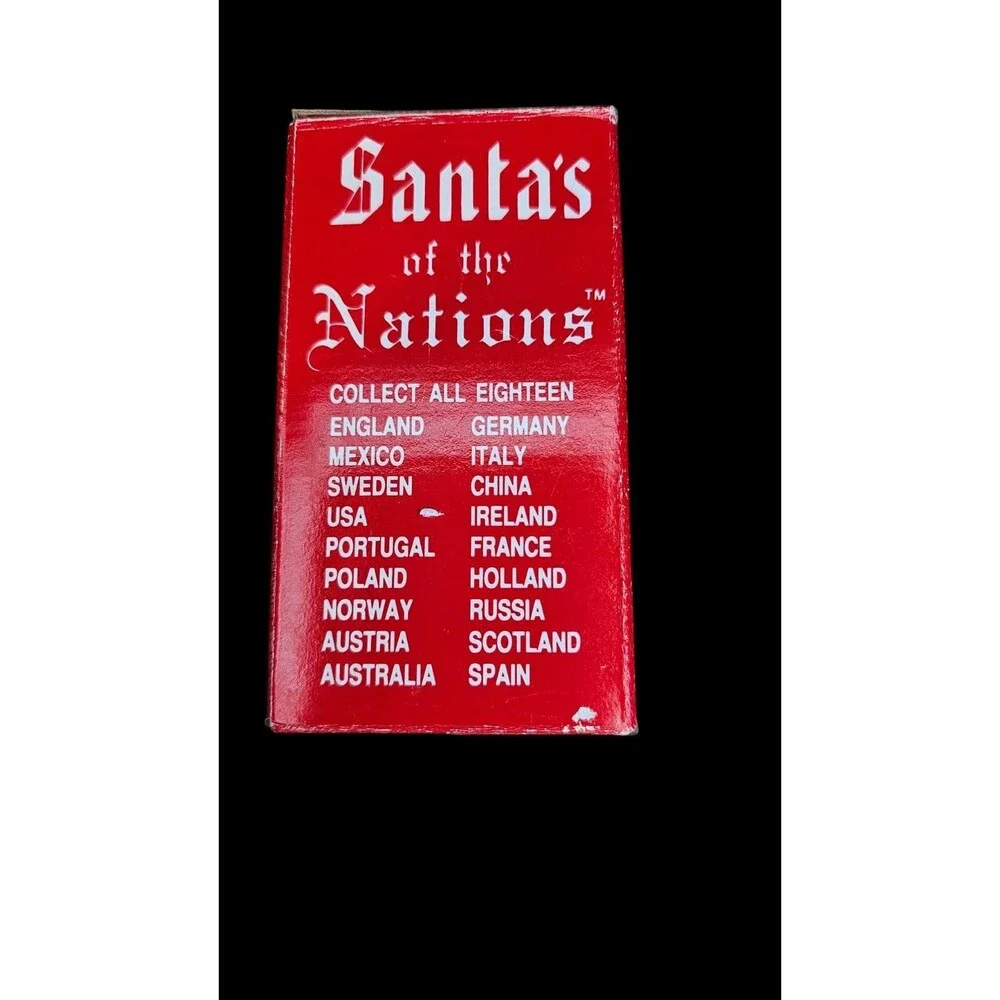 Santa's of the Nations Australia Father Christmas Porcelain Figurine NIB 8917 NO